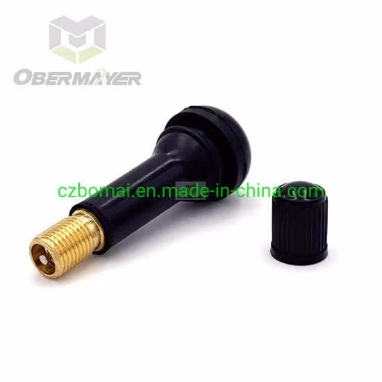 자동차 부품/액세서리용 튜브리스 고무 TR414 타이어 밸브 제조