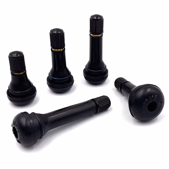 자동차 수리를 위한 공장 직접 판매 튜브리스 고무 스냅인 타이어 밸브 Tr413 Tr414